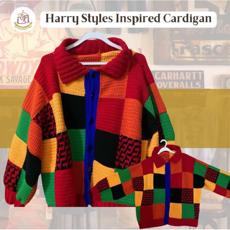 Harry Styles Inspired Cardigan