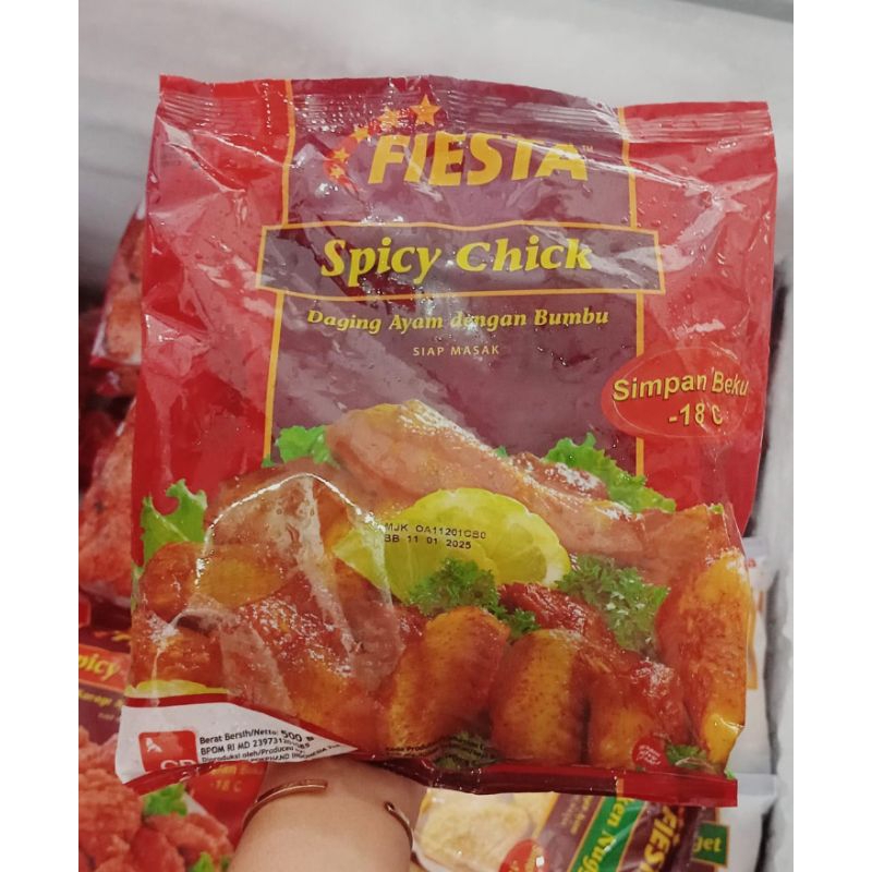 

Fiesta spicy chick | sayap bumbu | ayam berbumbu | ayam fiesta | Spicy chick