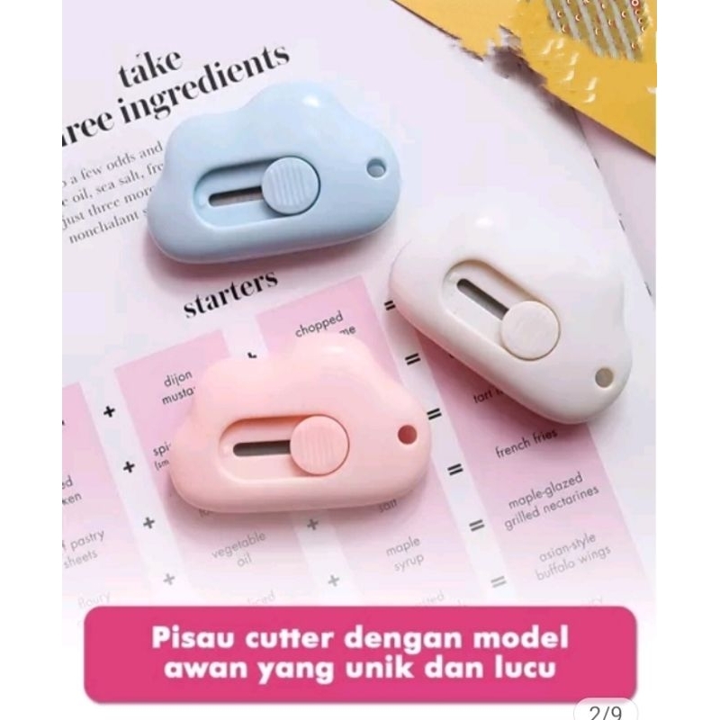 

Mini Cutter Lucu Bentuk Awan