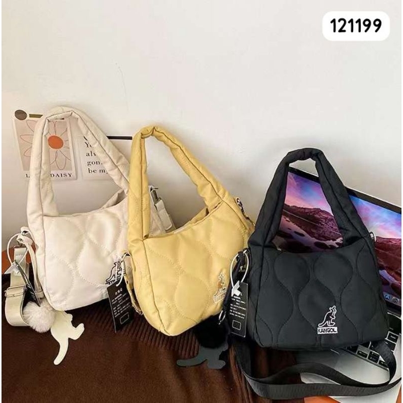 Tas Kangol Selempang Model Terbaru / Tas Selempang Premium Import Fashion Wanita 121199