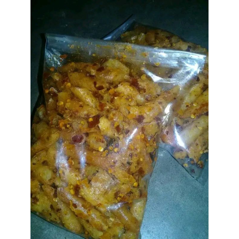 

1KG Seblak kering-sebring kulpi/ kulit lumpiah renyah gurih pedas