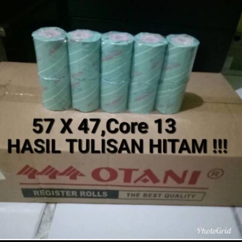 

thermal paper otani / kertas struk 57 x 47 / kertas register