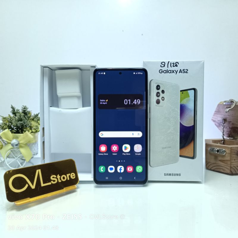 HP SECOND MURAH SAMSUNG A52 RAM 8/128 GB GARANSI RESMI