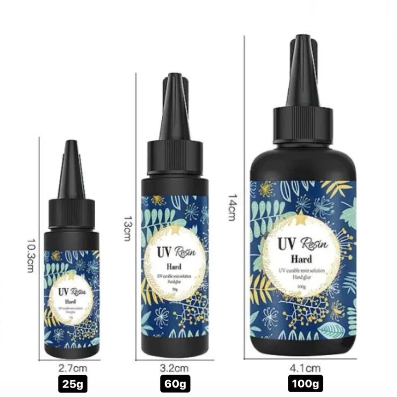 1 Botol Hard Resin UV Clear Buat Costum Assist Hook Sabiki dll