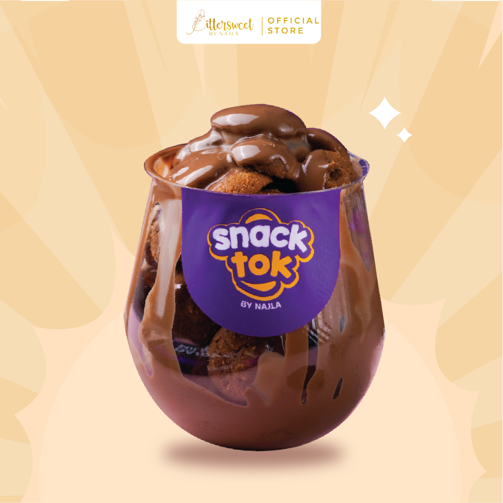 

QH BITTERSWEET BY NAJLA - SNACKTOK FULL COOKIES NUTELLA + CHOCOMILKY READY STOCK