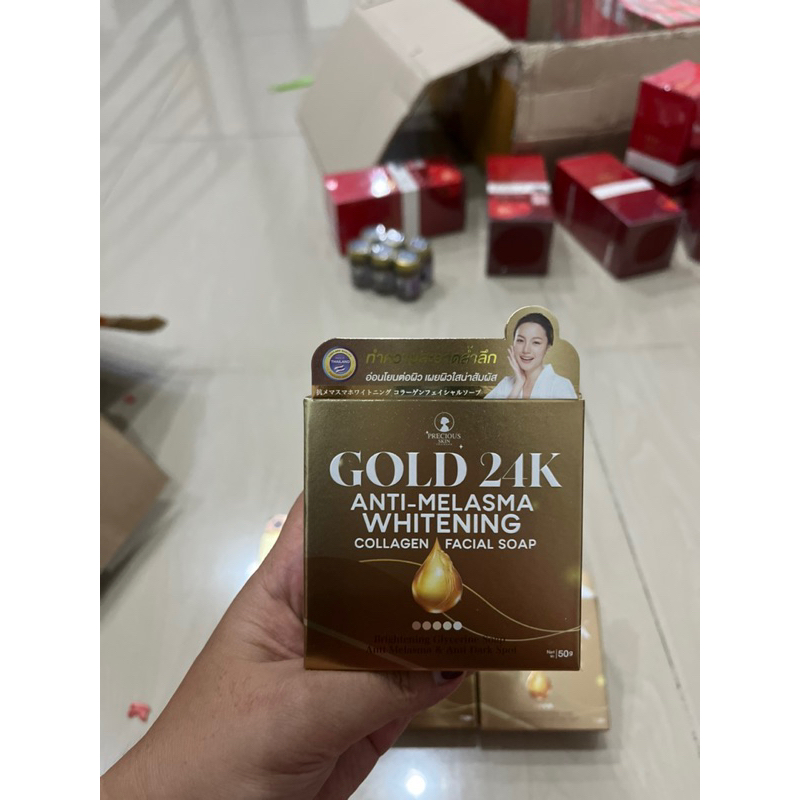 GOLD 24K SABUN ANTI MELASMA PRIGINAL THAILAND