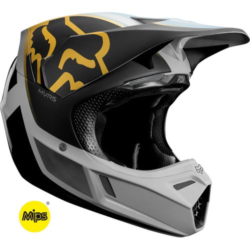 FOX RACING V3 HELMET KILA GREY