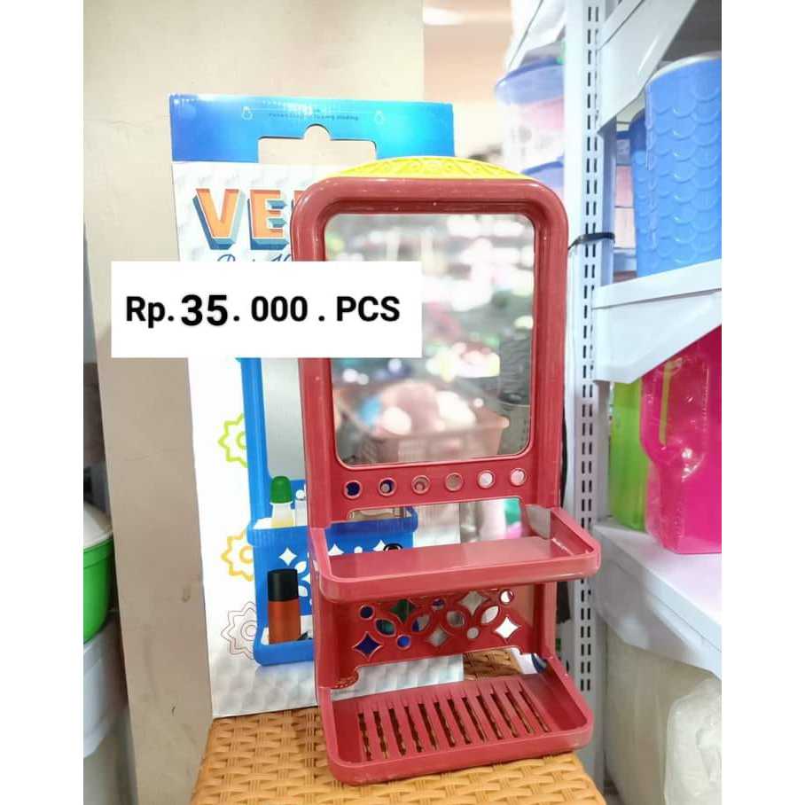 Rak Cermin kamar mandi /Innova /kaca kamar mandi /rak serbaguna