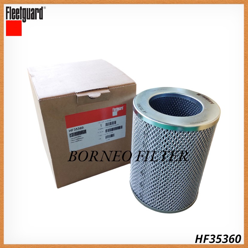 HF35360 Fleetguard Genuine Hydraulic Oil Filter J8630180 J8630180-1 H-5646 H-5629 SFH1180 JHE-88002 