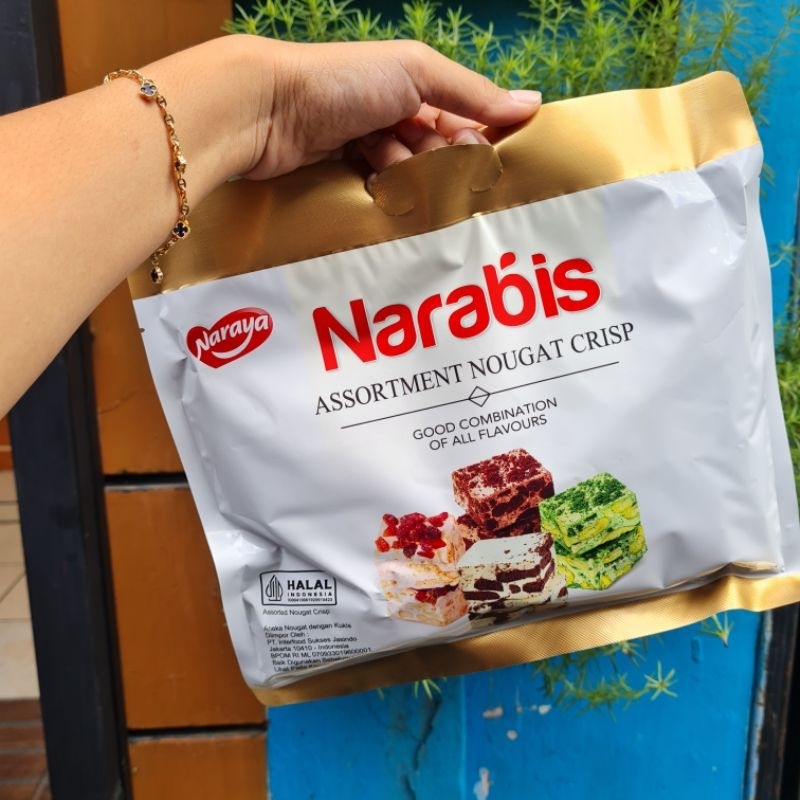 

NARABIS NOUGAT CRISP 200gr dan 65gr (HALAL)