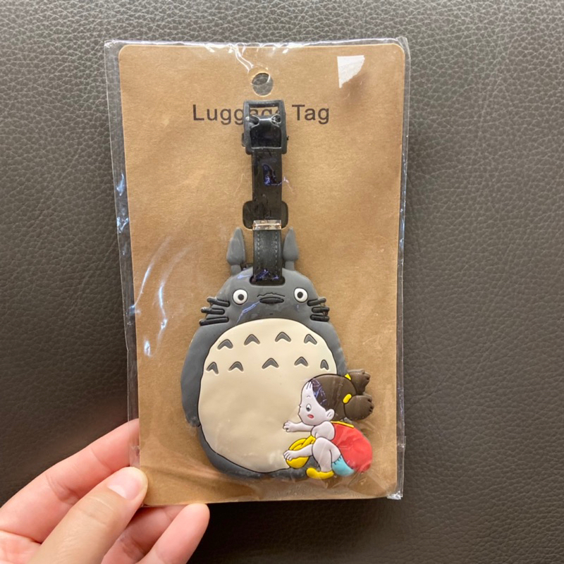 Luggage Tag Totoro / label Koper Travel Luggage Tag Anime Travel Accessories Waterproof Suitcase Tag