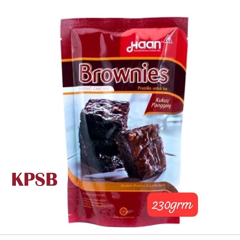 

Haan Brownies Instant Cake Mix 230 Gram