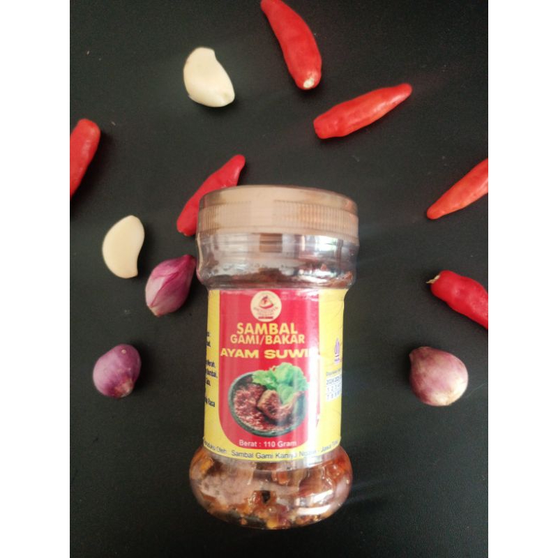 

Sambal Gami/Sambal Bakar Ayam Suwir