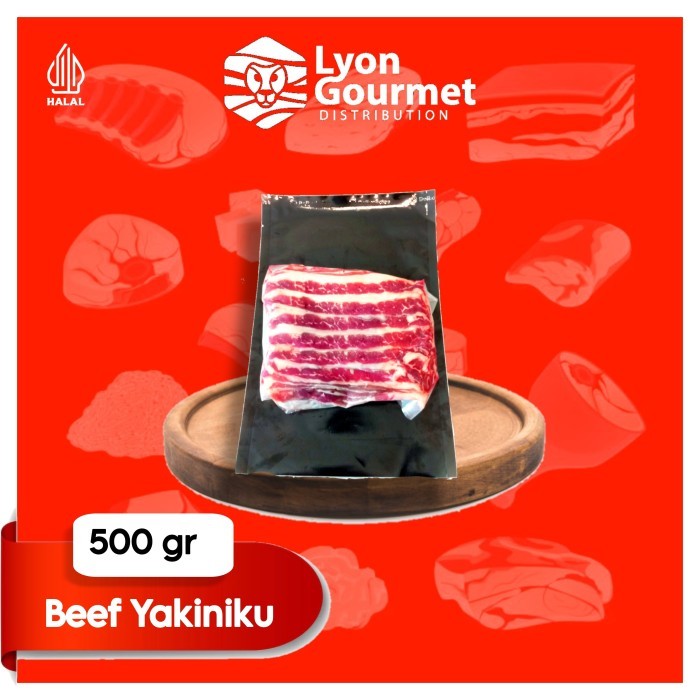 

Beef Slice Yakiniku Aussy 500gr
