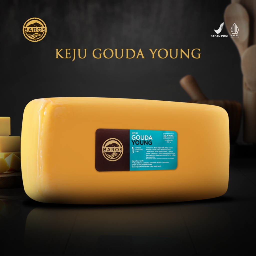 

Baros Keju Gouda Young - Blok