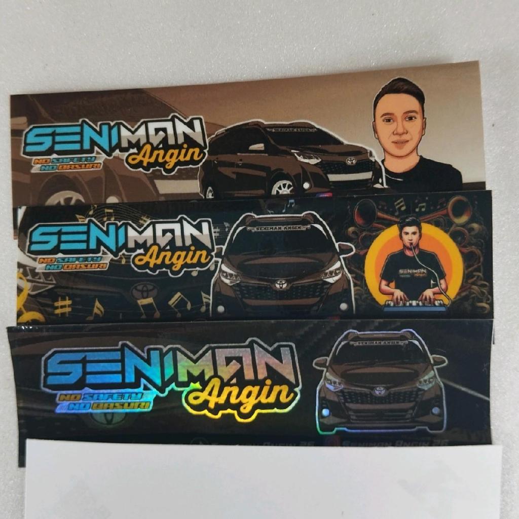 

paket stiker seniman angin isi 3pcs