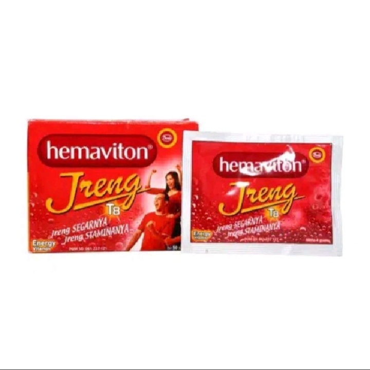 

Hemaviton Jreng 1 pack isi 10 sachet