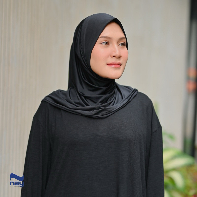 Hijab Jilbab Instan Olahraga Premium by Nay Sportswear Bella