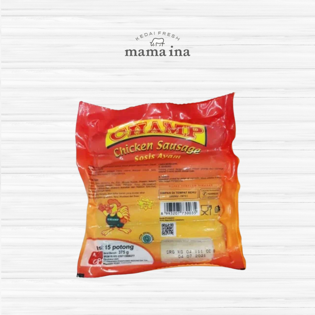 

Champ Sosis Ayam 375g