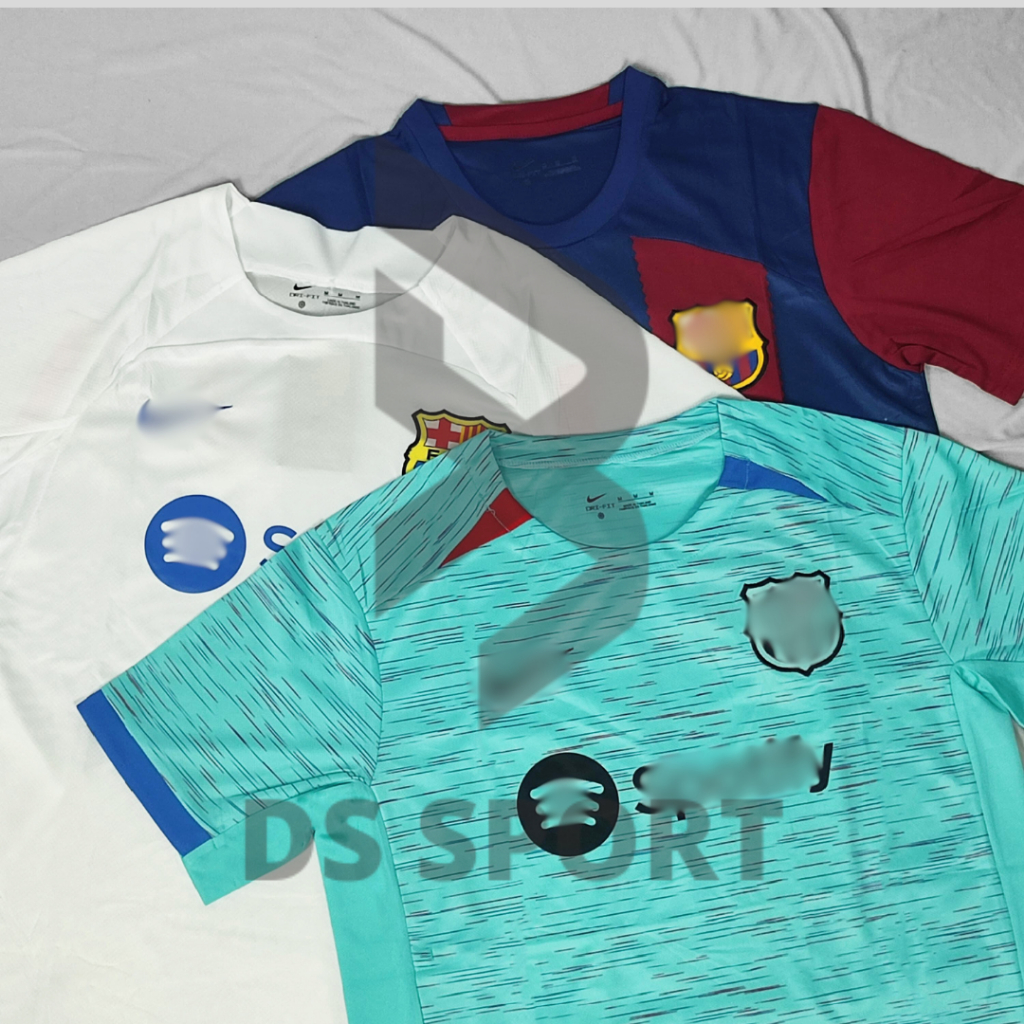 Baju bola | Jersey | B4RC4DEWASA Putih merah biru 23/24 Baju Futsal