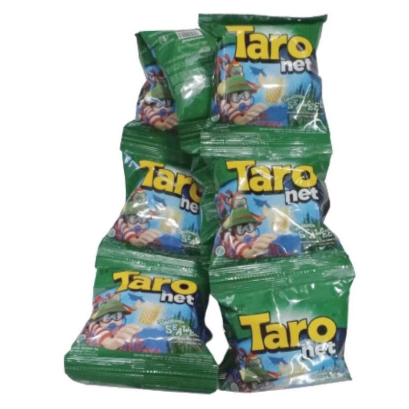 

Taro Net rasa Seaweed & BBQ rencengan (8gr x 10pcs)