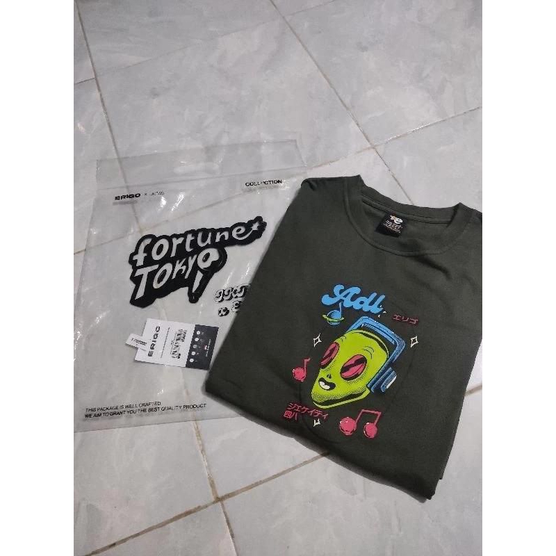 ORIGINAL Kaos Erigo Vol.4 Emoji Series T-Shirt Oversize | JKT48 ADEL