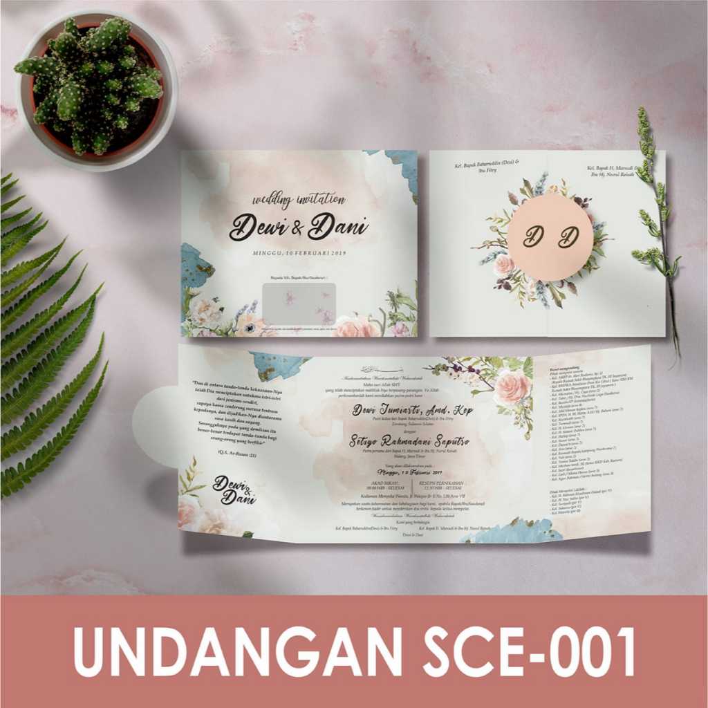 UNDANGAN NIKAH MURAH | GRIYA SERI 1 | UNDANGAN PERNIKAHAN CANTIK