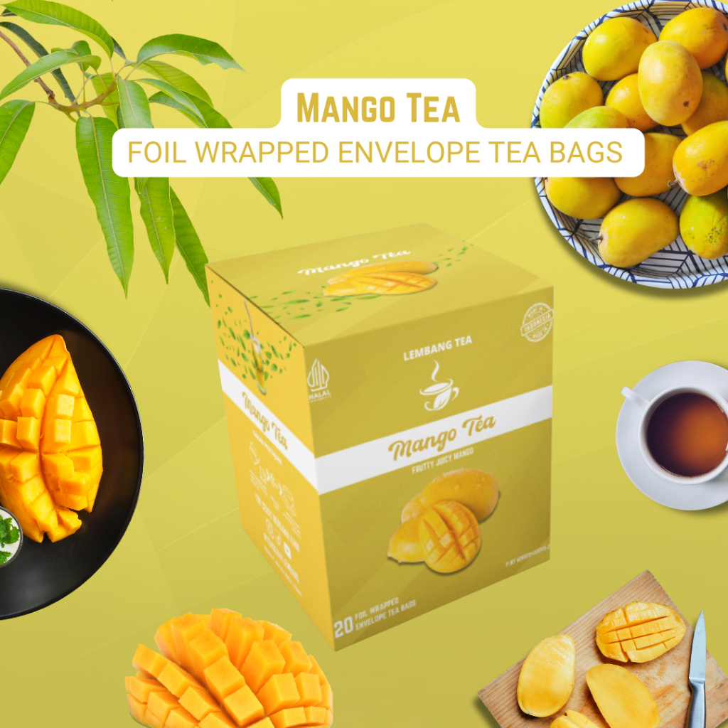 

LEMBANG TEA - Mango Tea (Teh Mangga) Kemasan Dalam Amplop