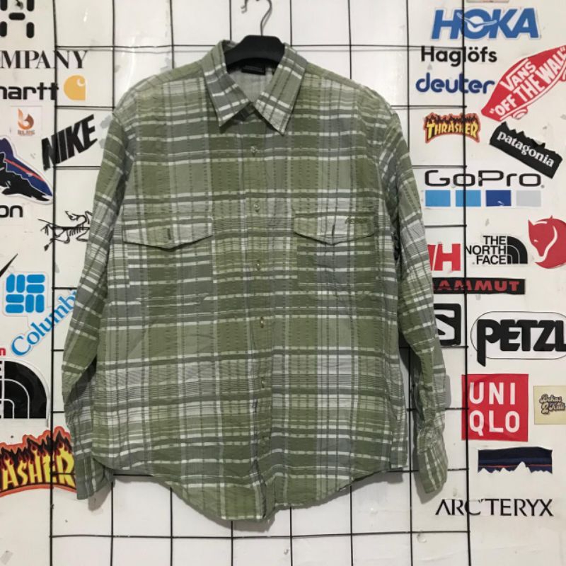 Kemeja outdoor asolo size M second bekas preloved Branded