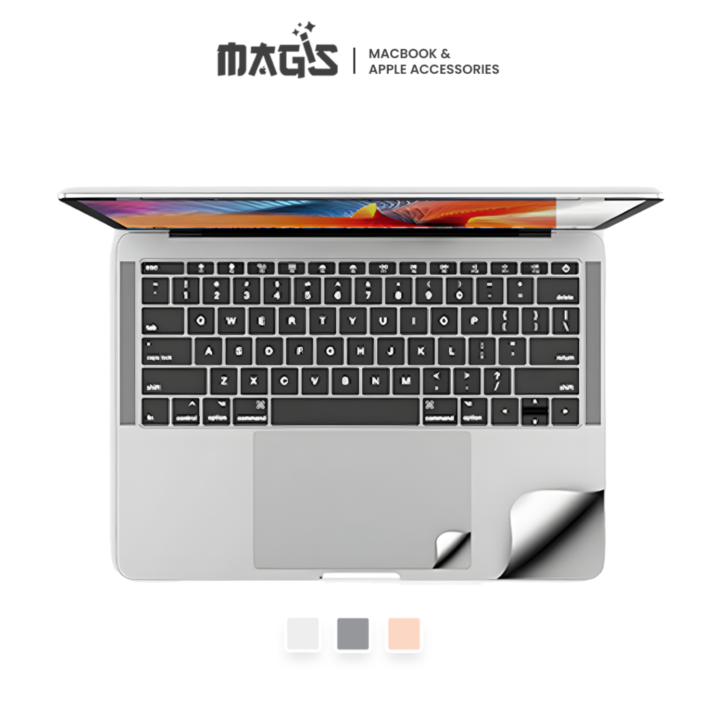 Palm Guard Full Sticker Skin Protector Anti Gores Pelindung Area Keyboard Trackpad Touchbar Macbook 