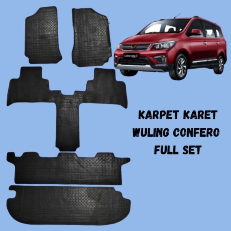 karpet mobil wuling confero full set