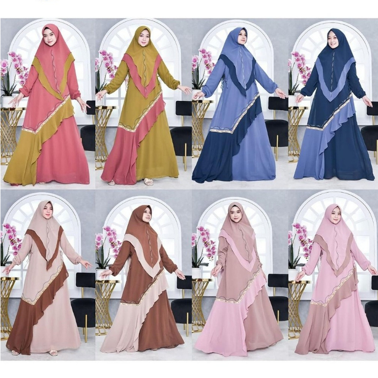 Baju Gamis Glesya / Busana Muslim / Baju / BUAT MBAK BAPAK IBUK PENGAJIAN HAJATAN ARISAN NIKAHAN ibu