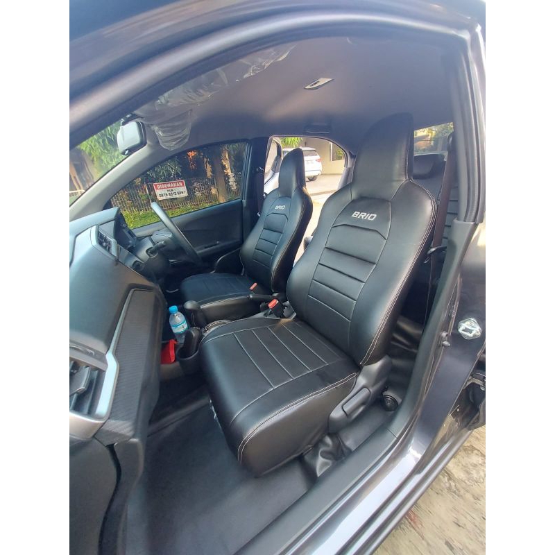 sarung jok mobil Honda brio satya 2015-2023 full set