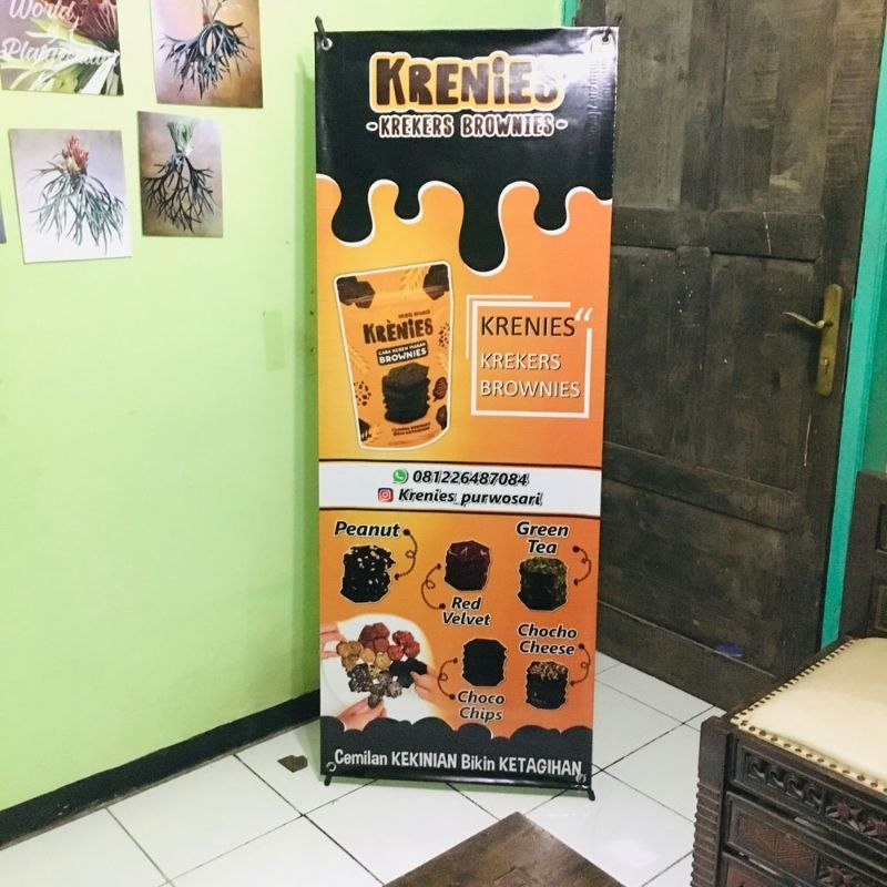Banner Berdiri | Y Banner | TANPA STAND