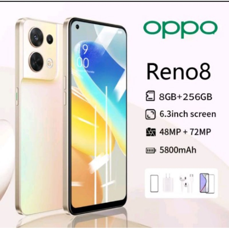 produk terbaru Oppo Reno 8 pro ram 8GB+256