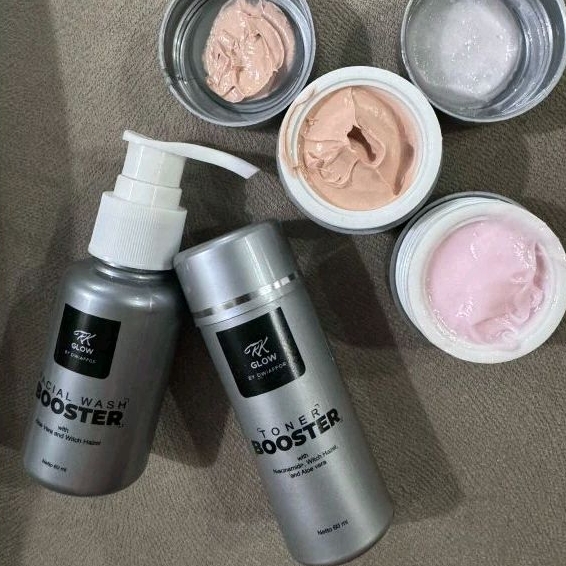 Paket Cream  RK GLOW Whitening Booster [BPOM]