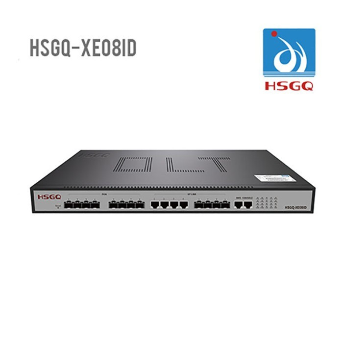 HSGQ XE08ID OLT 8 PORT EPON OLT 10G Uplink AC+12V DC - NON SFP XE08ID