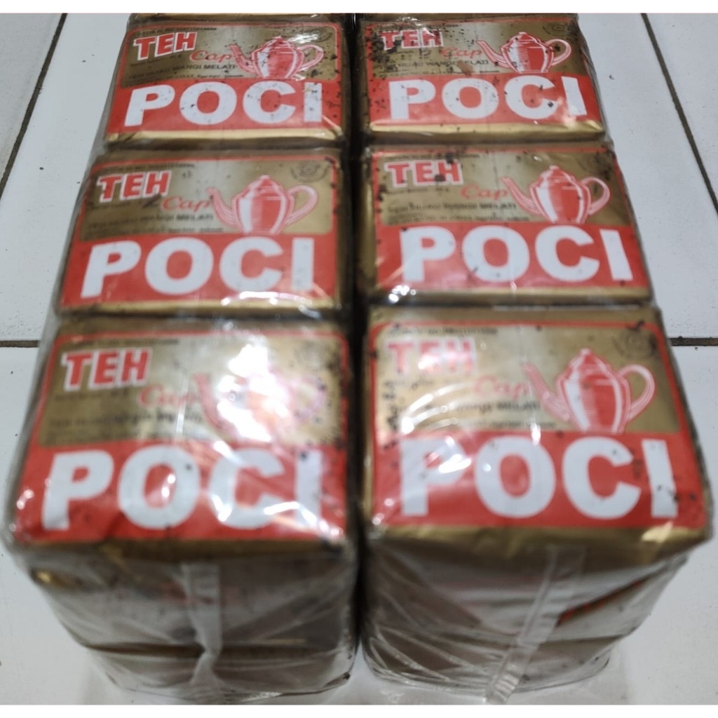 

pk- (10 bngks) teh poci gold 40gr BOS (10pcs) bubuk serbuk teh tubruk jasmine hijau melati