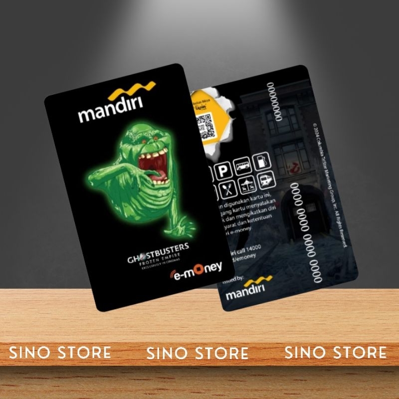 Mandiri e-Money edisi khusus Film Ghostbuster - Slimmer