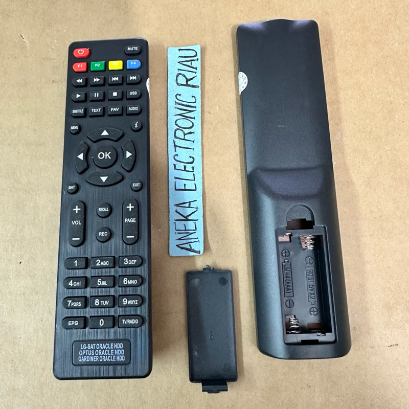 REMOT REMOTE Parabola Receiver Oracle OPTUS HD Gardiner VISAT HD