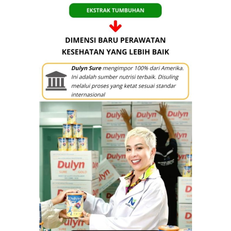 

DULYN SURE GOLD SUSU PENGOBATAN SENDI DAN TULANG PERSENDIAN OSTEOARTHRITIS