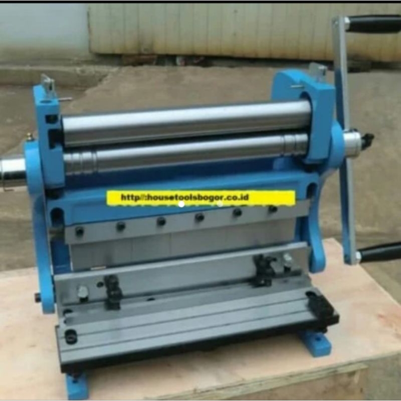 mesin roll plat besi manual 1x610 mm 3 in 1 roll plat manual