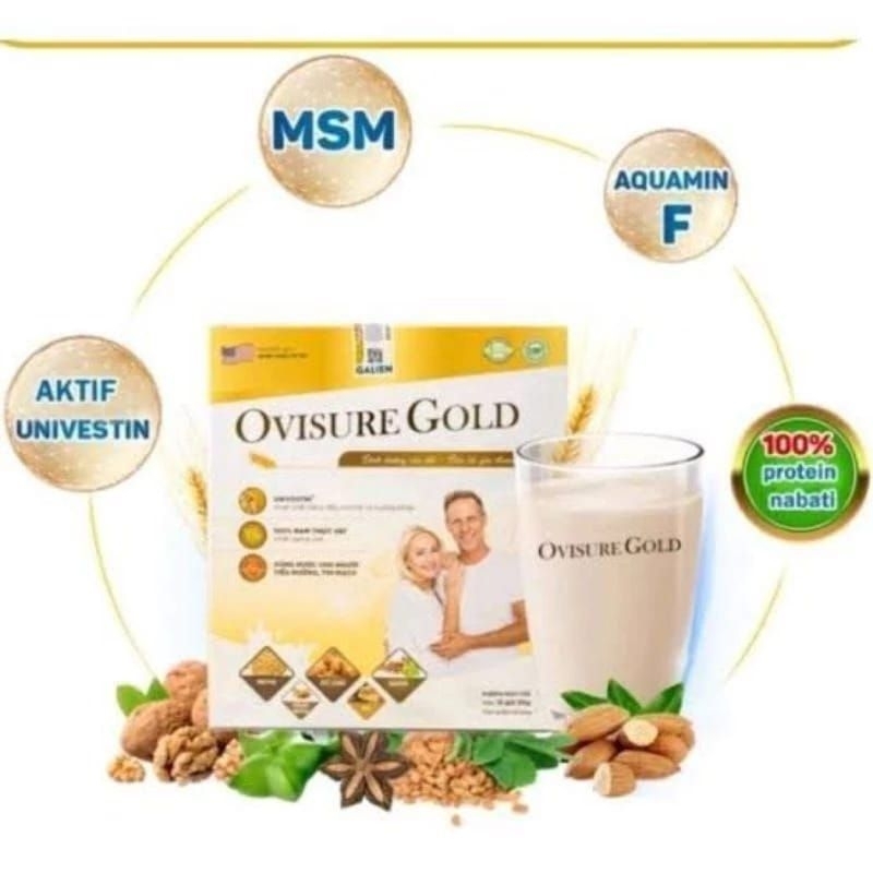 

Ovisure Gold Asli Original Susu Untuk Kesehatan Tulang Persendian Syaraf Kejepit Resmi BPOM