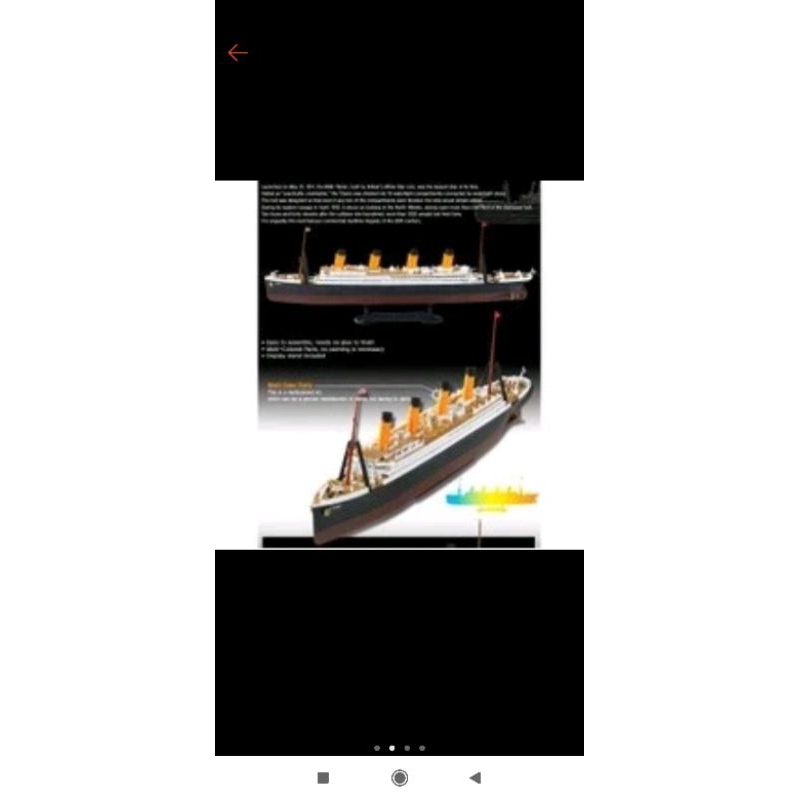 Promo diskon hanya 1x academy rms titanic 14217 1/1000
