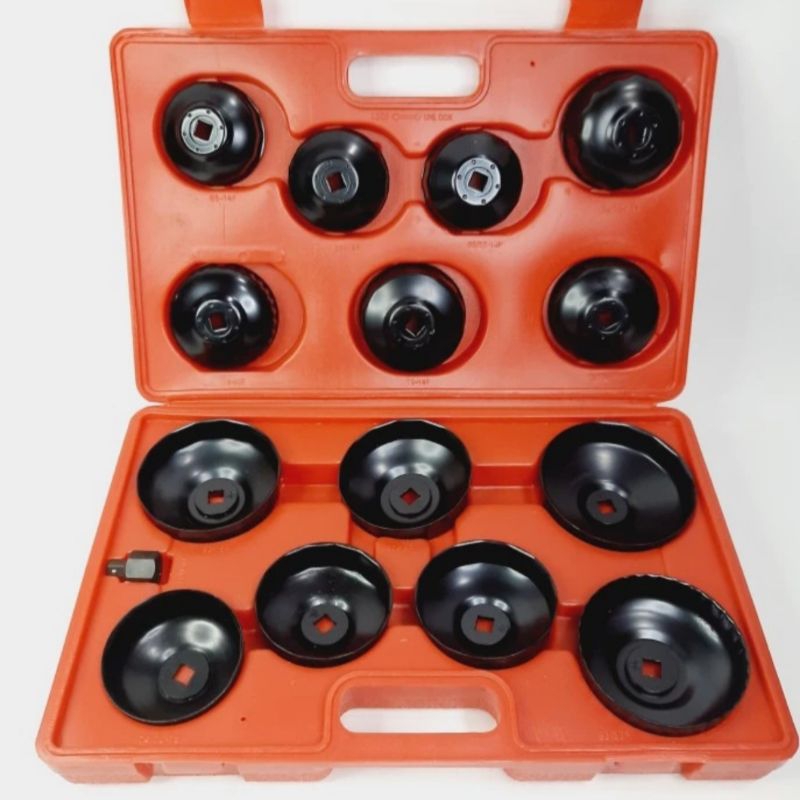 Kunci Oli filter mangkok set . Oil filter wrench