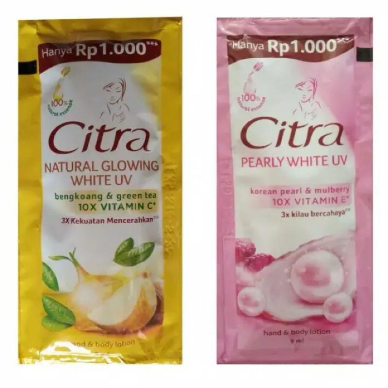 Citra Hand Body Lotion isi 6 sachet