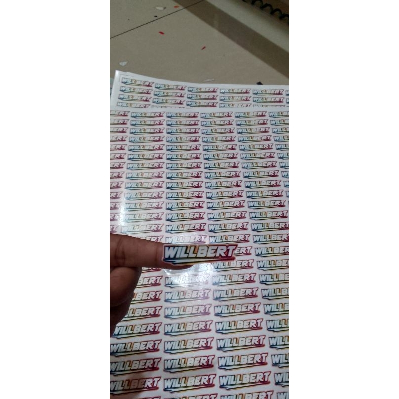 

STIKER GLOSSY - CUTTING/NON CUTTING