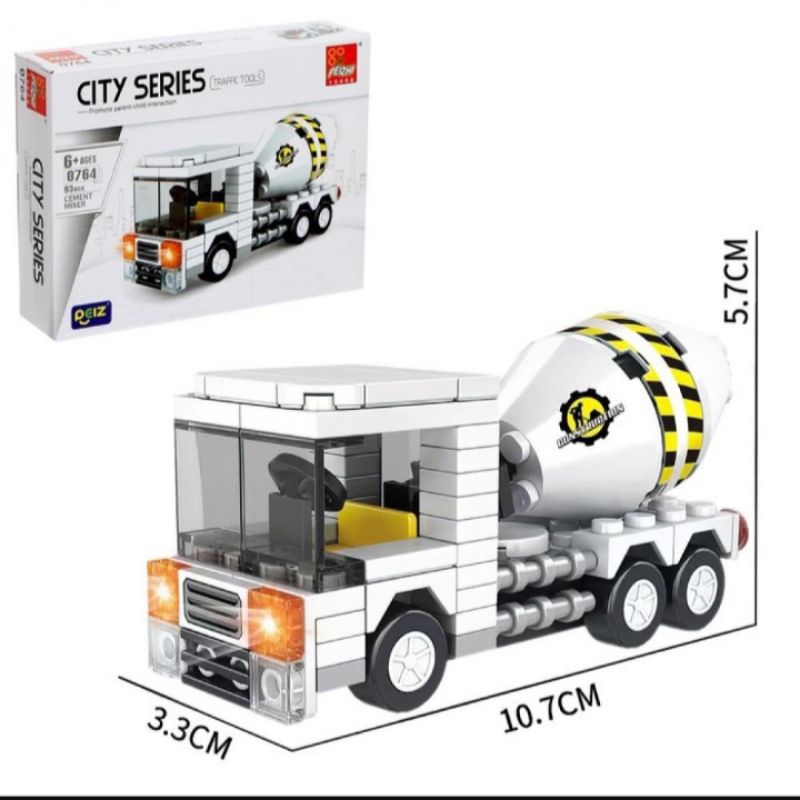 mainan lego city series mudtanker