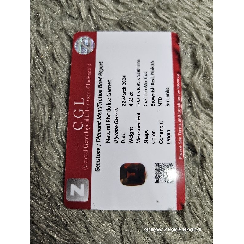 natural rhodolite garnet srilanka