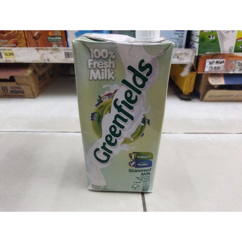 

GREENFIELDS 1 LITER SKIMMED MILK